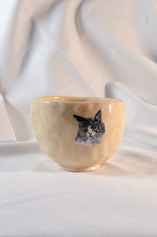 Чашка киця олівцем, DARKA LIPE HOM-DIS-138 фото