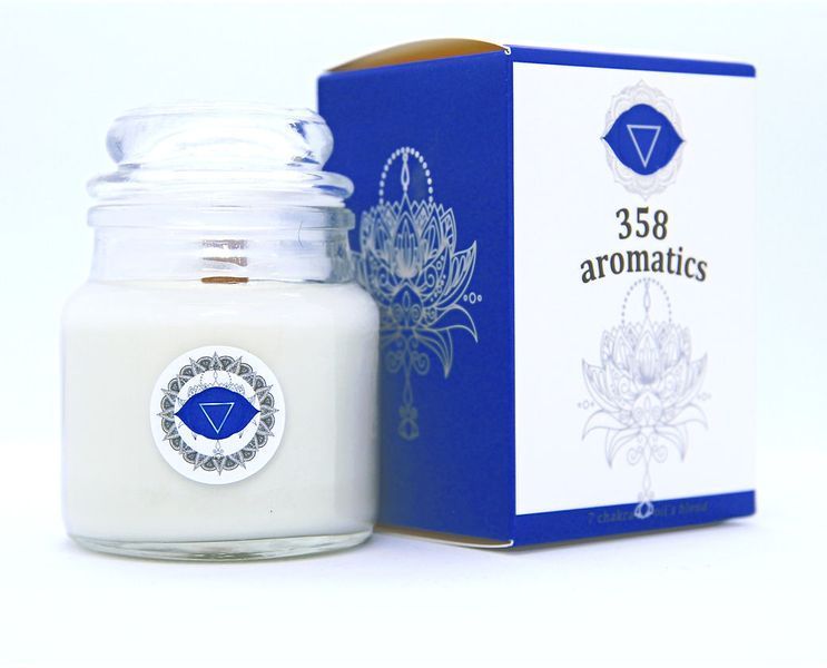 Аромасвічка &laquo;АДЖНА&raquo;, 85г, 358 AROMATICS 358-CND-ADZHNA фото