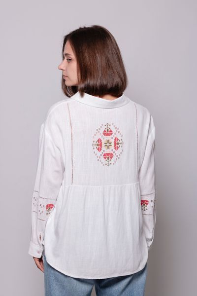 сорочка жіноча вишивка М , L/XL, E.PRYSHCHEPA CLT-SHR-044 фото